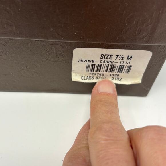 GUCCI Brown Studded Strappy Sandal Kitten Heel 7.5/37.5 - Picture 7 of 8